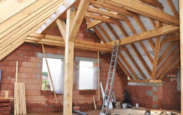 Picken End attic trusses